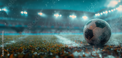 Soccer Ball on Field