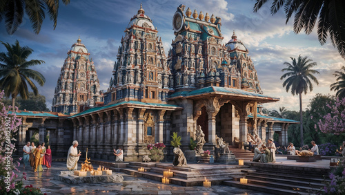 Hindu Gods Temple 