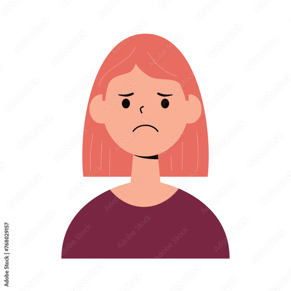 Female Face Expression Female Face Expression