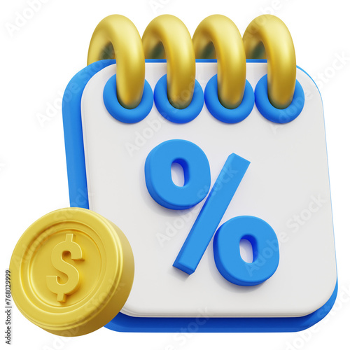 Calendar 3d icon