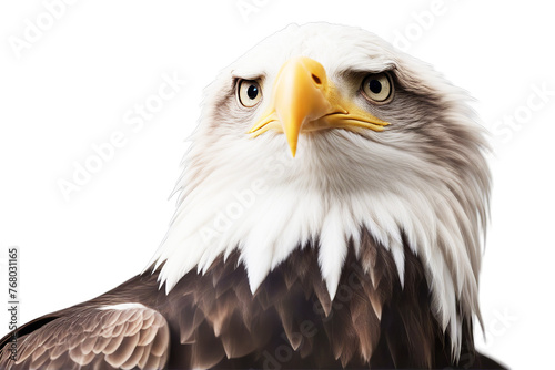 eagle white isolated bald background predator bird closeup tree coast flap claw paw cloud tail brown head feather vulture pacific macro hunter wood wing beak forest mountain sky sea nature flight eye photo