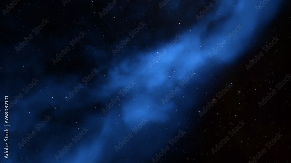 Obraz premium nebula gas cloud in deep outer space 