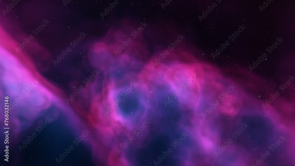 Fototapeta premium nebula gas cloud in deep outer space 
