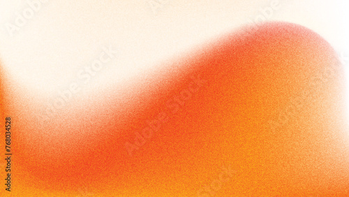 Orange Gradient Background, Abstract Orange Grainy Gradient Background Wallpaper Vector