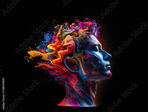 A person deep in thought