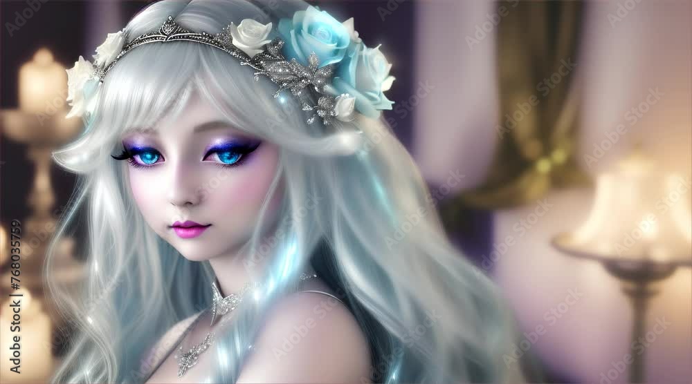 バラと銀の魔女