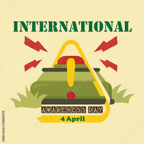 International Mine Awareness Day T shirt