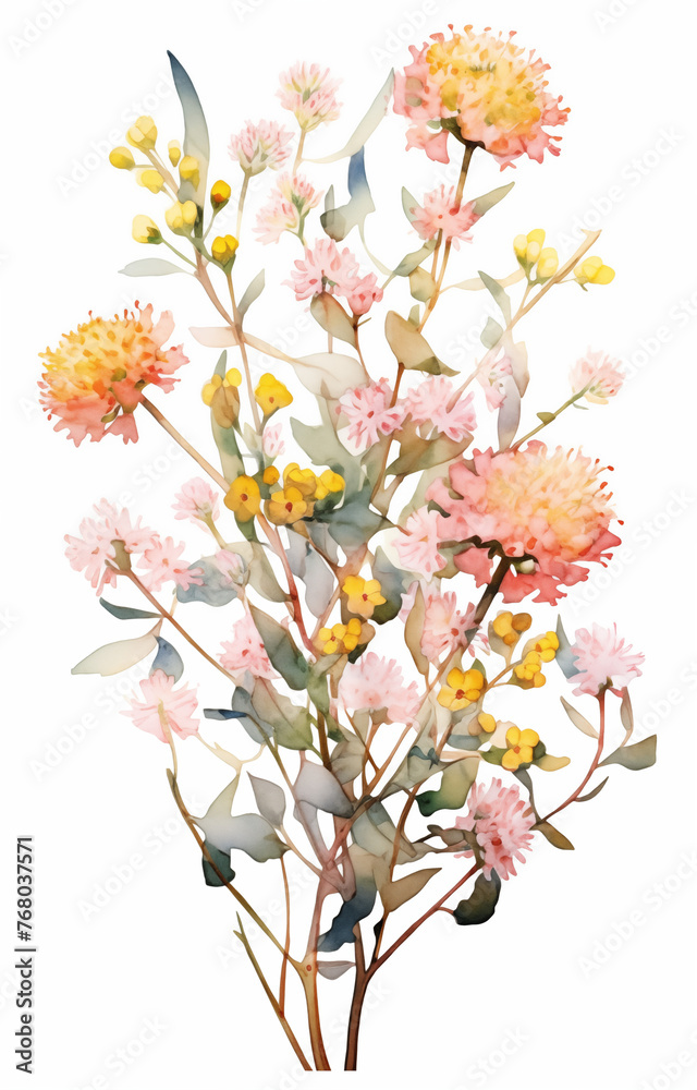 Delicate Floral Watercolor