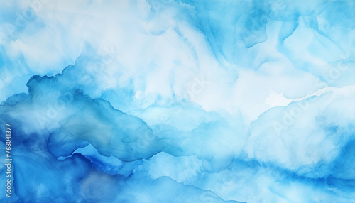 blue watercolor background	
