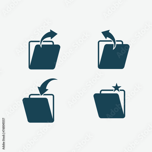 File sign out icon vector flat style illustration