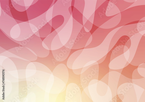 Red wave abstract graphic decoration background
