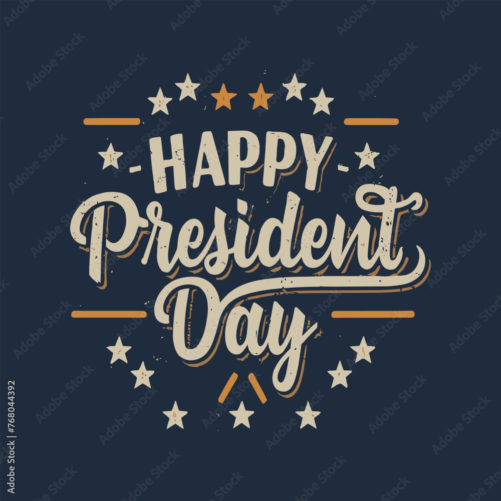 President day t-shirts design vector template.
