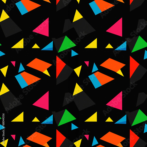 Seamless colorful abstract pattern