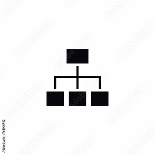 Hierarchy Structure Levels Organization icon