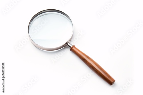 a close up of a magnifying glass