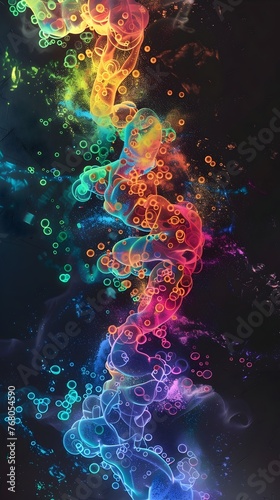 Graceful Dance of Glowing Enzymes within a Metabolic Pathway
