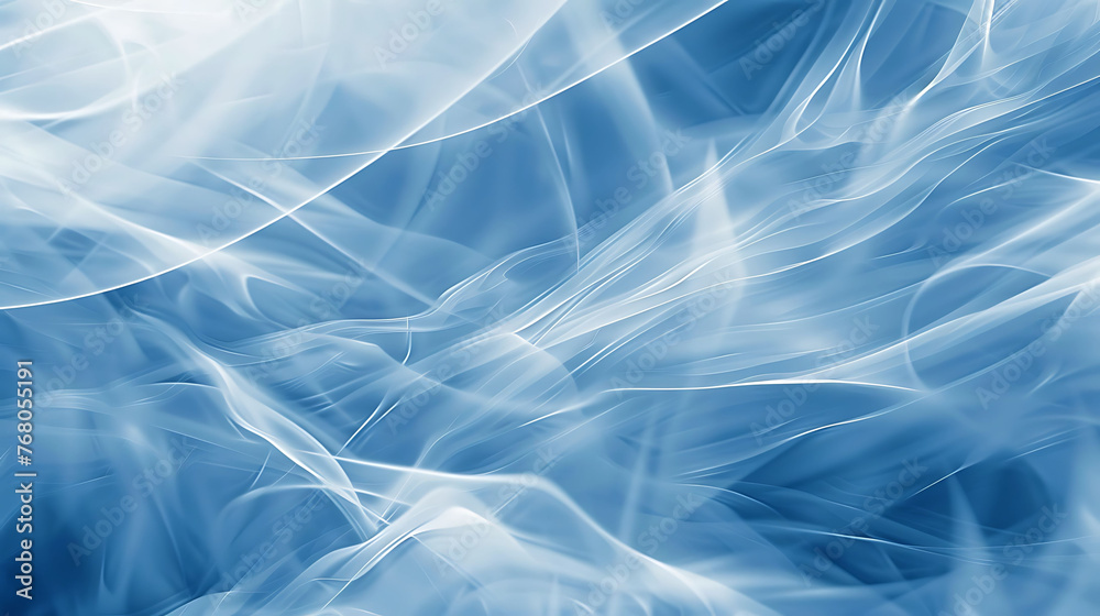 Blue abstract background with smooth and soft lines. Blue abstract background with smooth and soft lines.