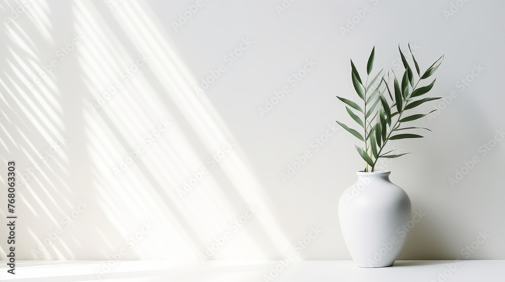 Natural shadow overlay on white texture background Natural shadow overlay on white texture background