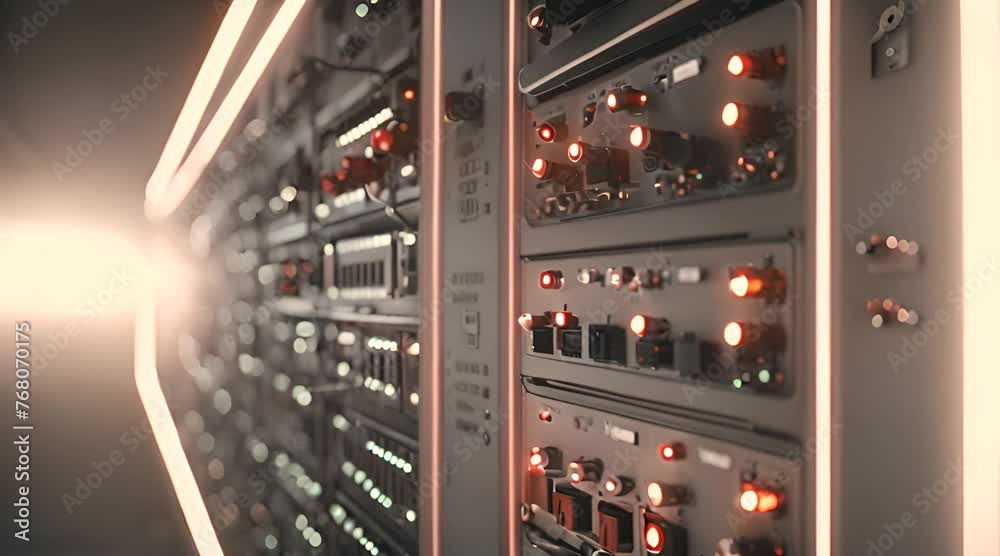 sound mixer operating at a concert