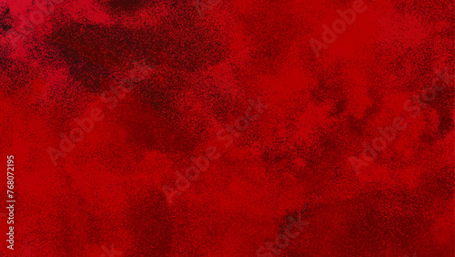 Red dark abstract textured background texture to the point with bright spots of paint. Red stones for decoration and for hand made works photo