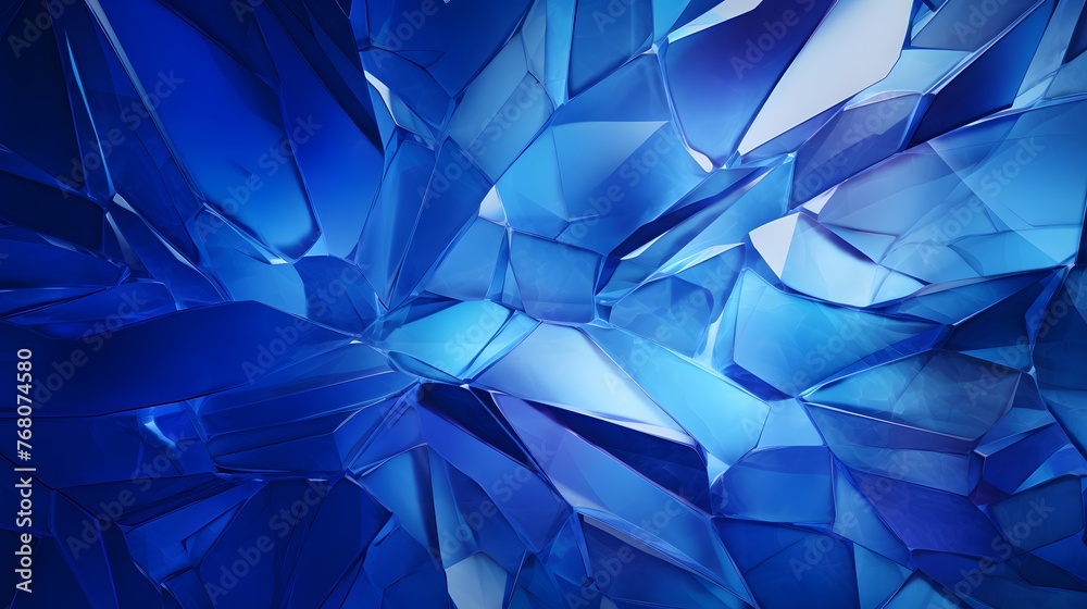 Shattered glass with blue theme illustration. Shattered glass with blue theme illustration.