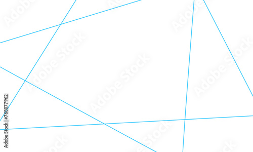 Abstract luxury seamless premium shiny blue random chaotic square and triangle lines on transparent background. Vector, illustration