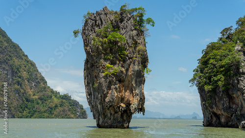 James Bond island landscape in Thailand