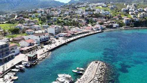 Scenic view of Karaburun izmir Turkey