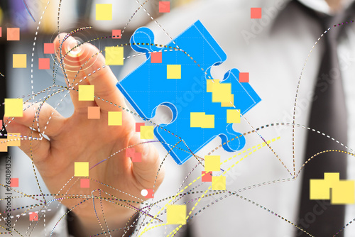 Concept for business streng...