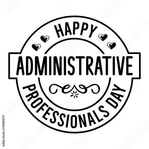 Happy Administrative Professionals Day SVG
