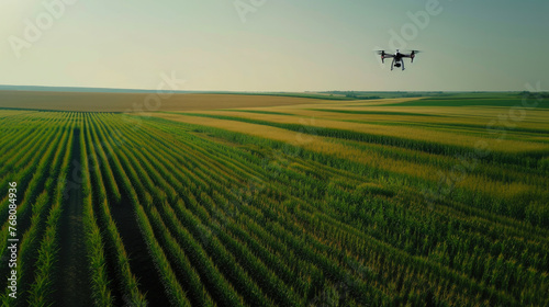 Sensors Aloft: Drone Surveillance in Agricultural Fields