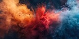 Vibrant Eruption, A Symphony of Color