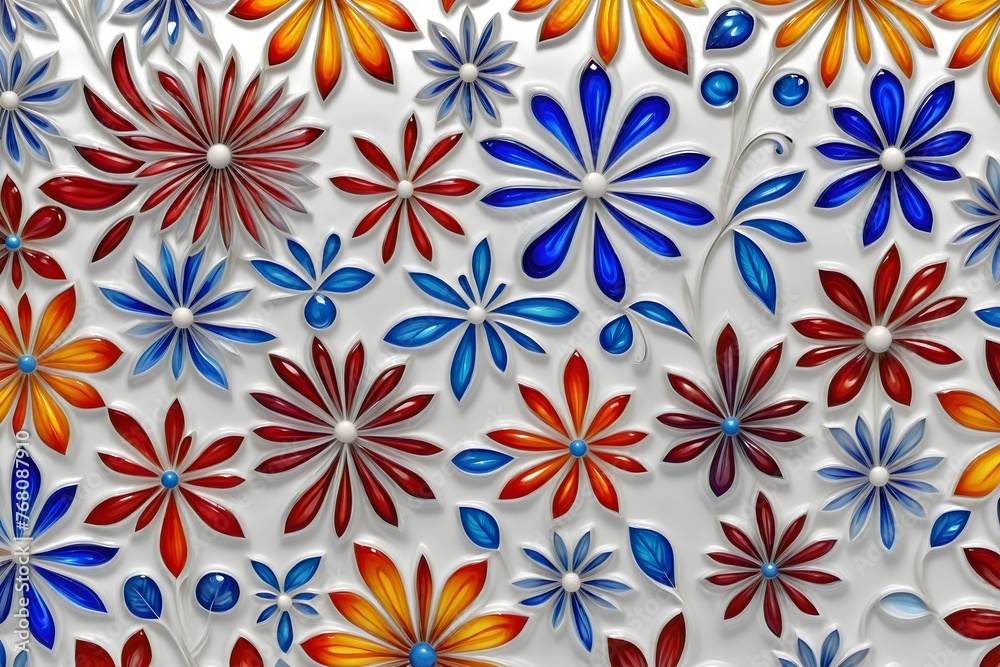 Original desktop background, abstract flowers. Original desktop background, abstract flowers.