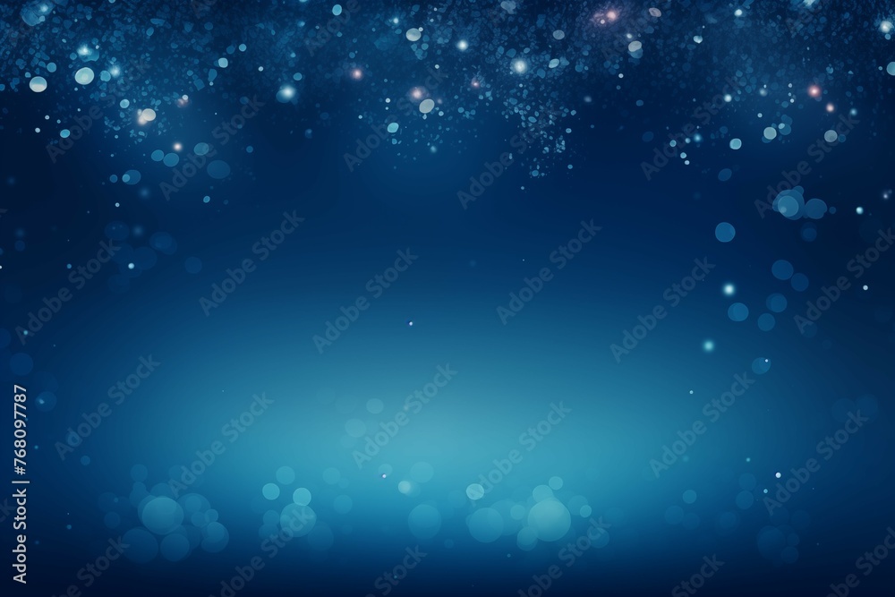 blurred dark blue and white color background in deep sea