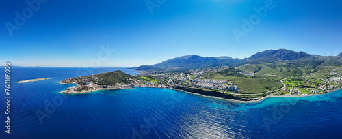 Scenic view of Karaburun izmir Turkey