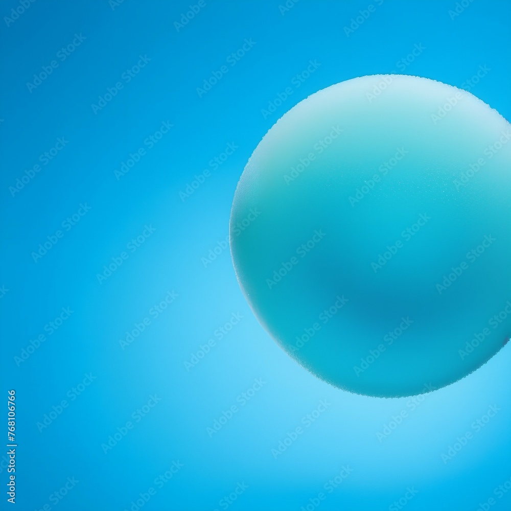 Blue soap bubbles background. Detergent foam bubble on water. 