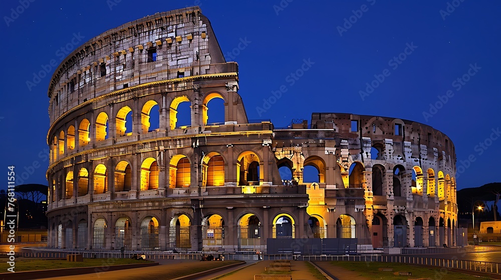 The Colosseum is an iconic symbol of ancient Rome and is one of the most popular tourist destinations in the world.