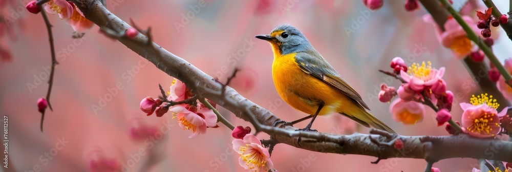 A Symphony of Colors and Chirps: Discovering Bird Watching Havens Amidst Parks Adorned with Native Spring Blooms That Lure Migratory Birds