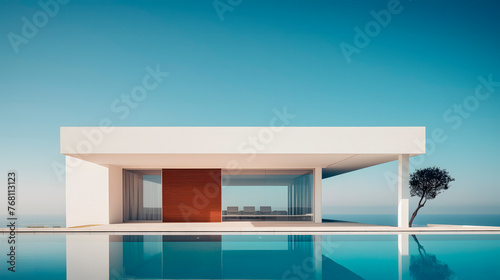 minimalist house, house with minimalist finishes © Gomez