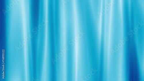 Minimalist abstract light blue seamless loop animated background with vertical waves. Wavy animated background. Digital minimal geometric 3d BG. Digital smooth wallpaper. Animated soft pattern.