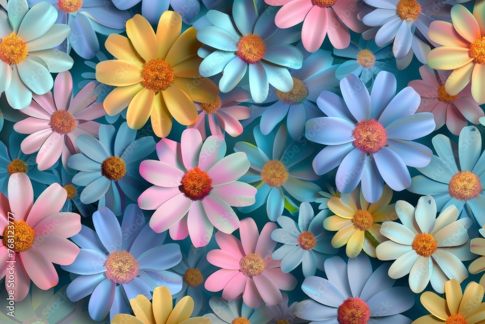 Flowers Floating in the Air Flowers Floating in the Air