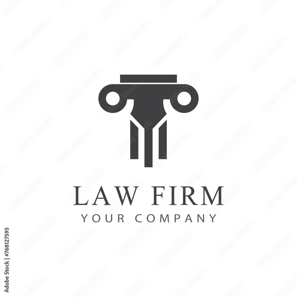 Column logo vector template symbol element design Column logo vector template symbol element design