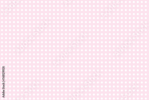  simple abstract seamlees white color small polka dot pattern art on lite pink color background, perfect for background, wallpaper