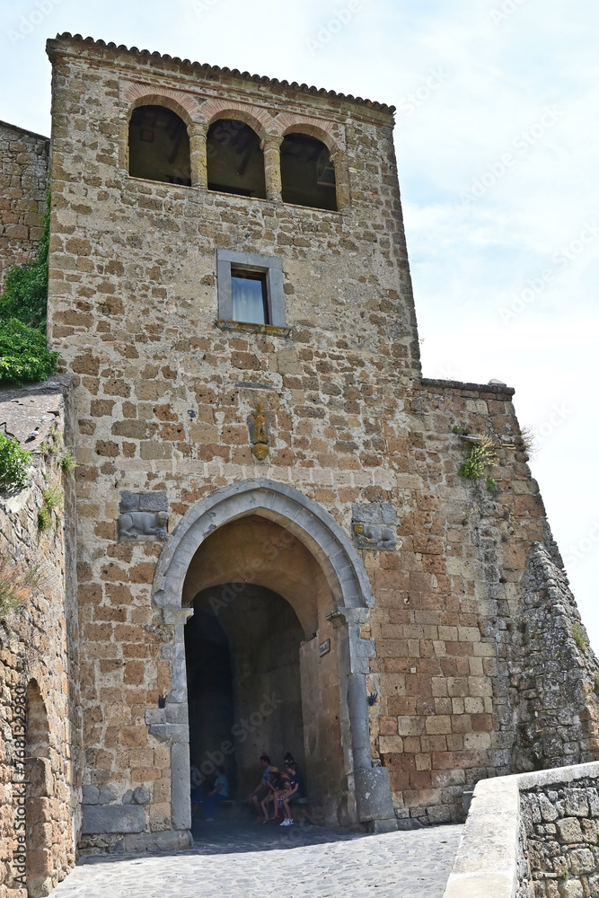 Civita di Bagnoregio, panorama della città medievale - Viterbo, Tuscia Lazio