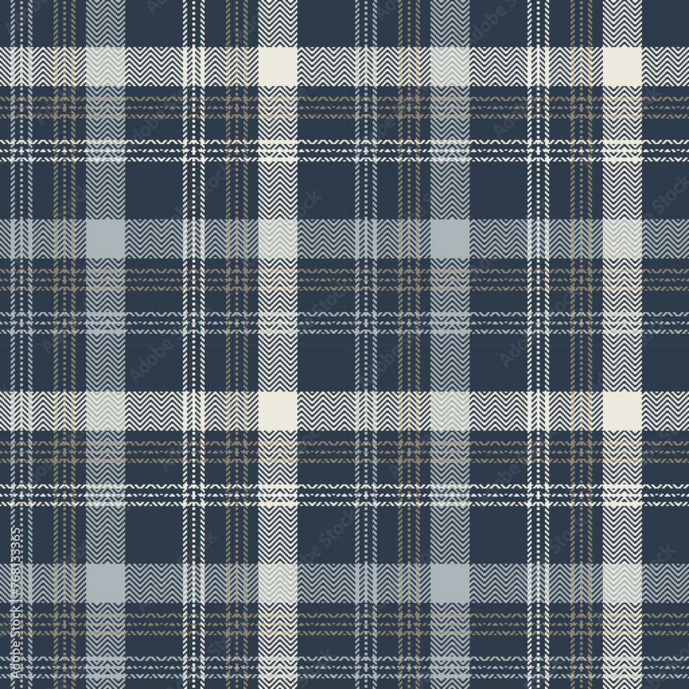Check plaid seamless pattern.