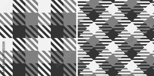 Straight and oblique cage pattern modern fashion texture.