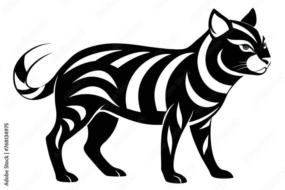 vector design of a discus Cat 