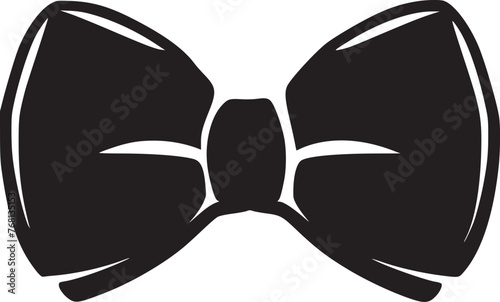 bow necktie icon vector symbol design illustration