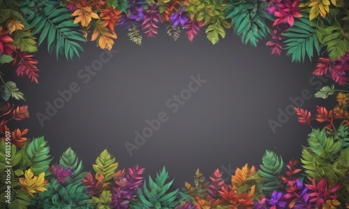 Nature plant copy space background