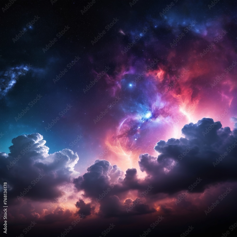 Obraz premium starry night sky